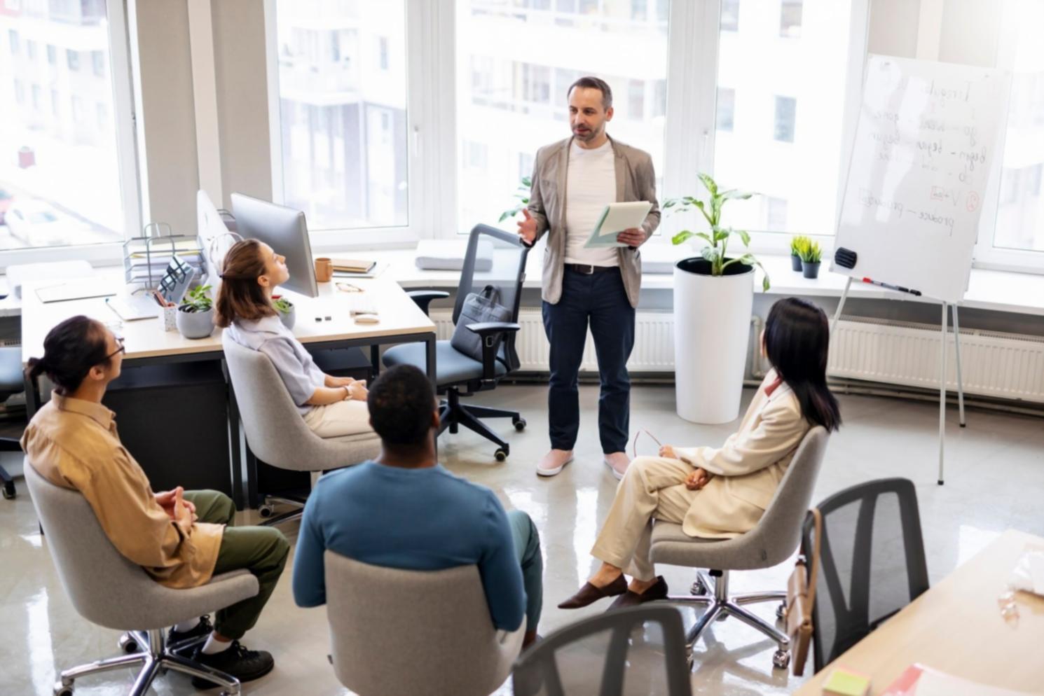 Professional budget analysis workspace with financial documents and calculator